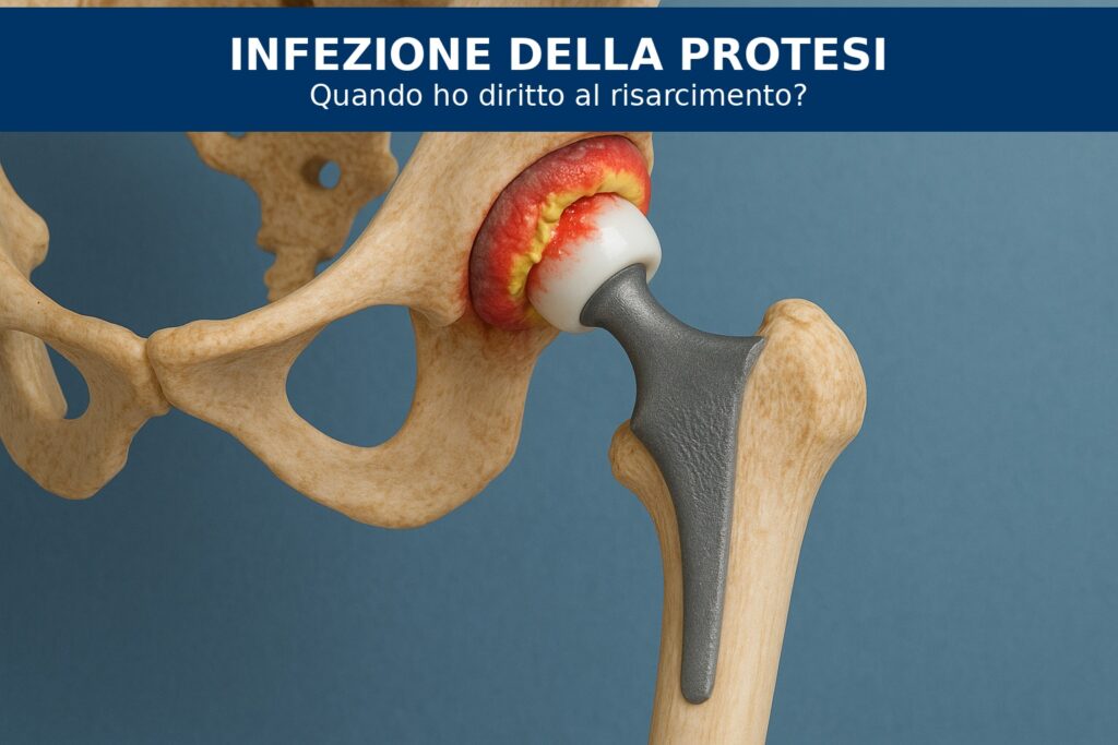 quando ho diritto al risarcimento per una protesi d'anca infetta?